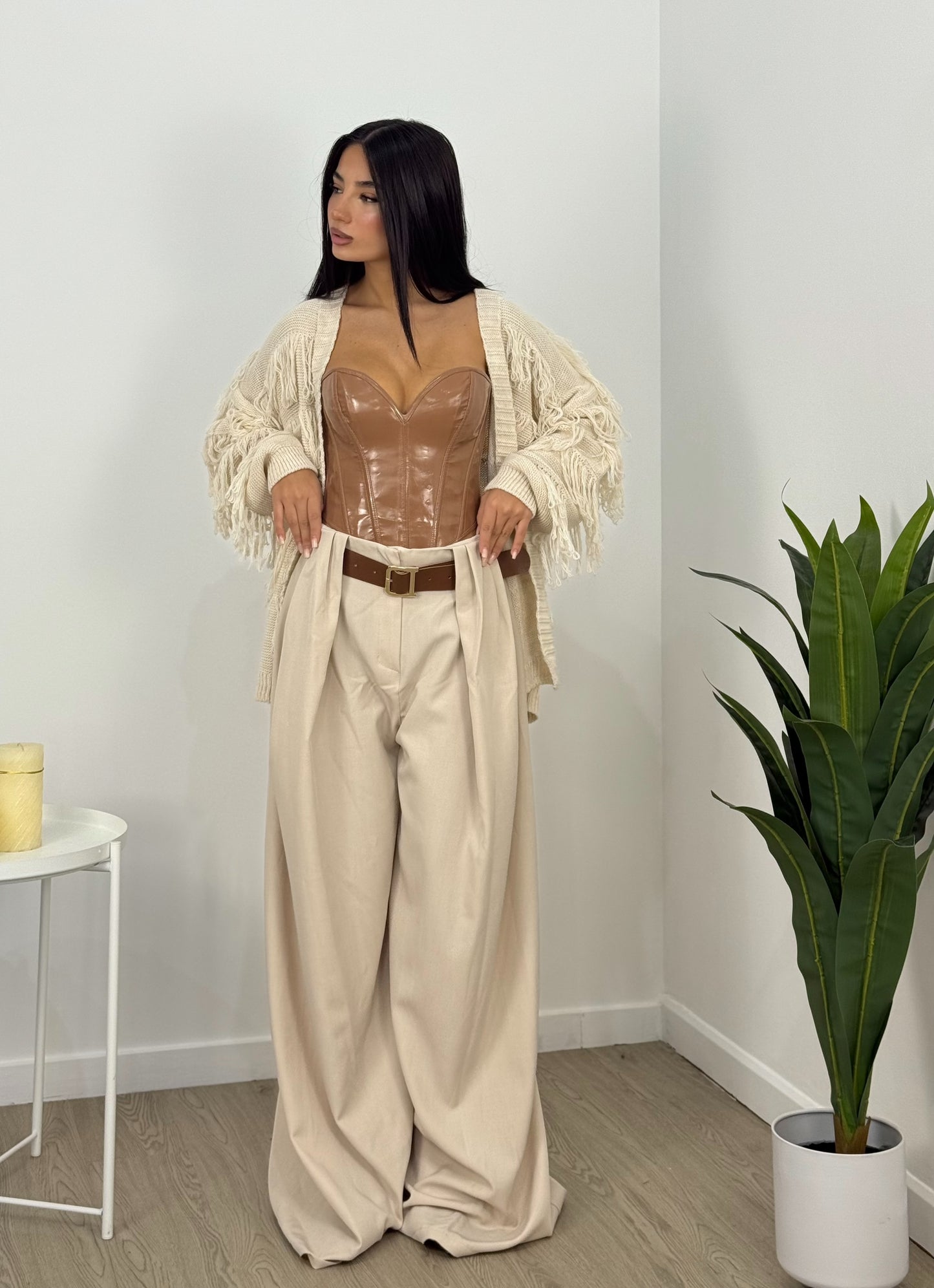 Corsetto vernice