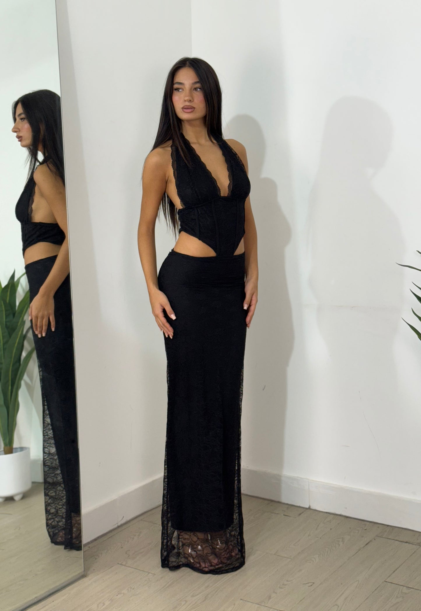 Dress pizzo