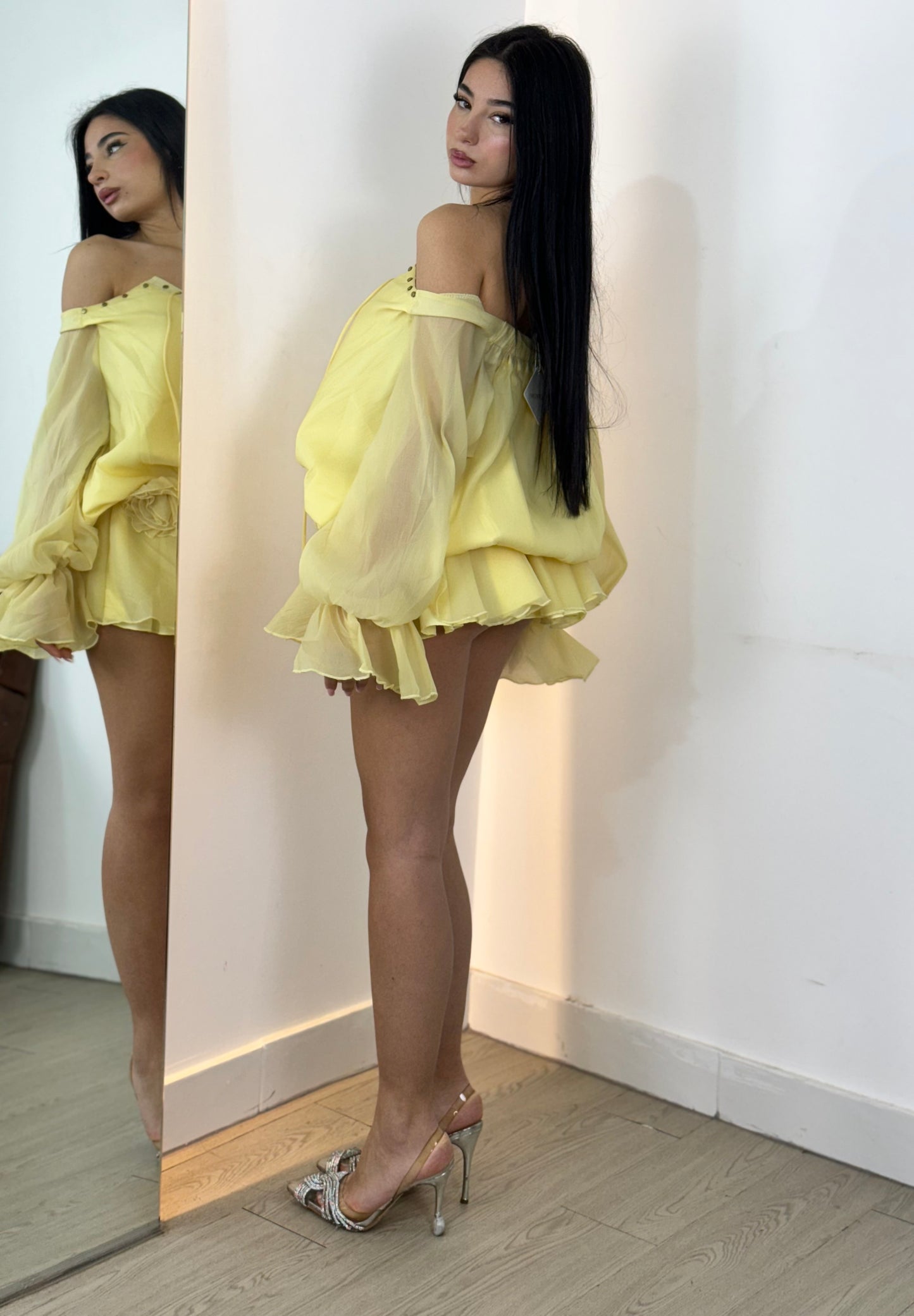 Dress rose voilà