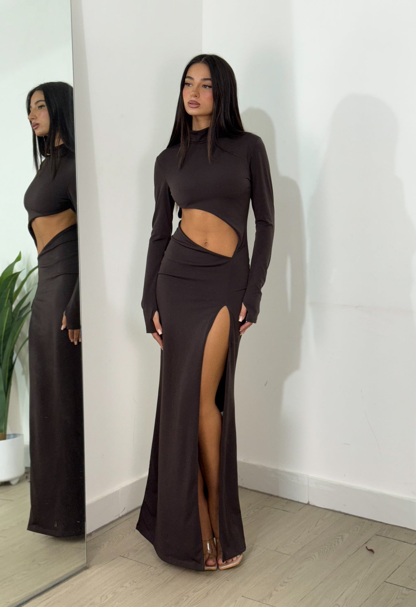 Dress squarcio