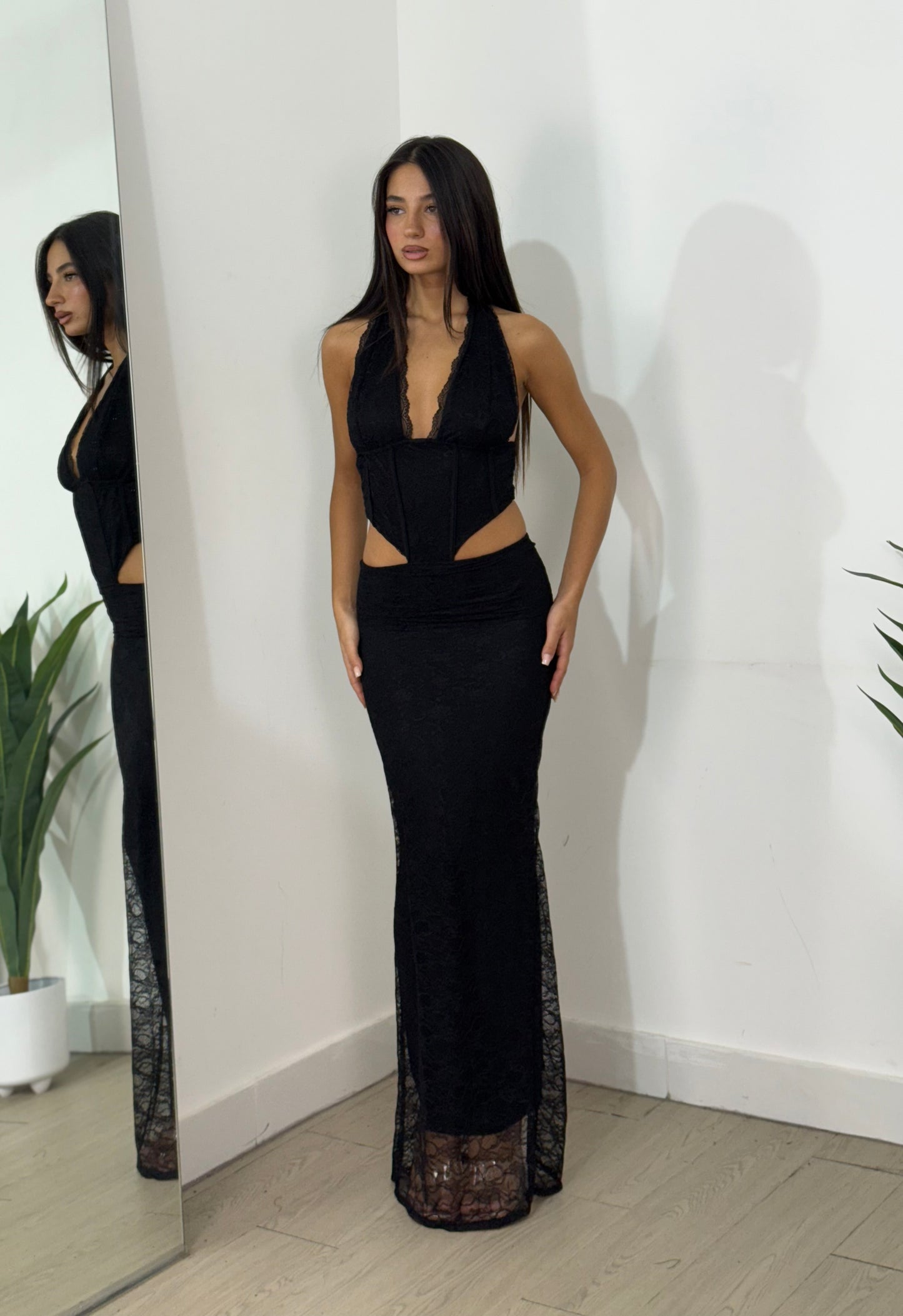 Dress pizzo