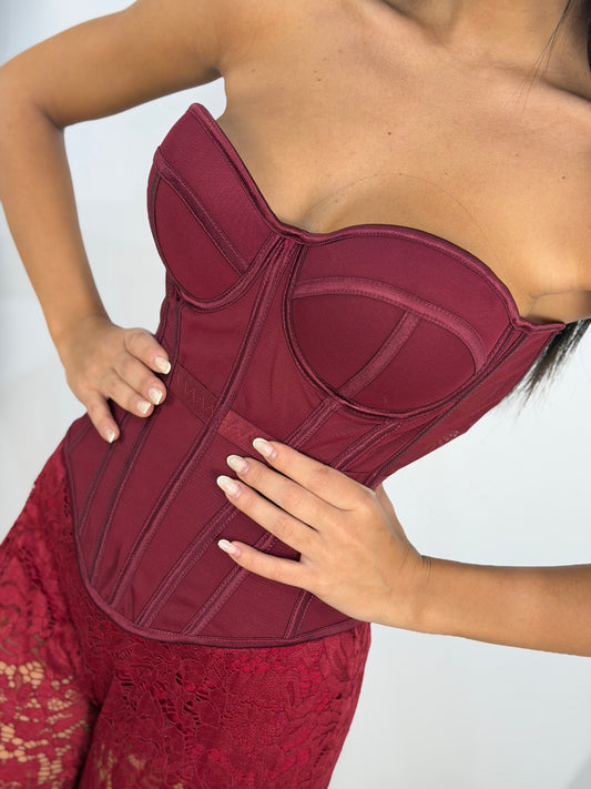 Corsetto asimmetrico