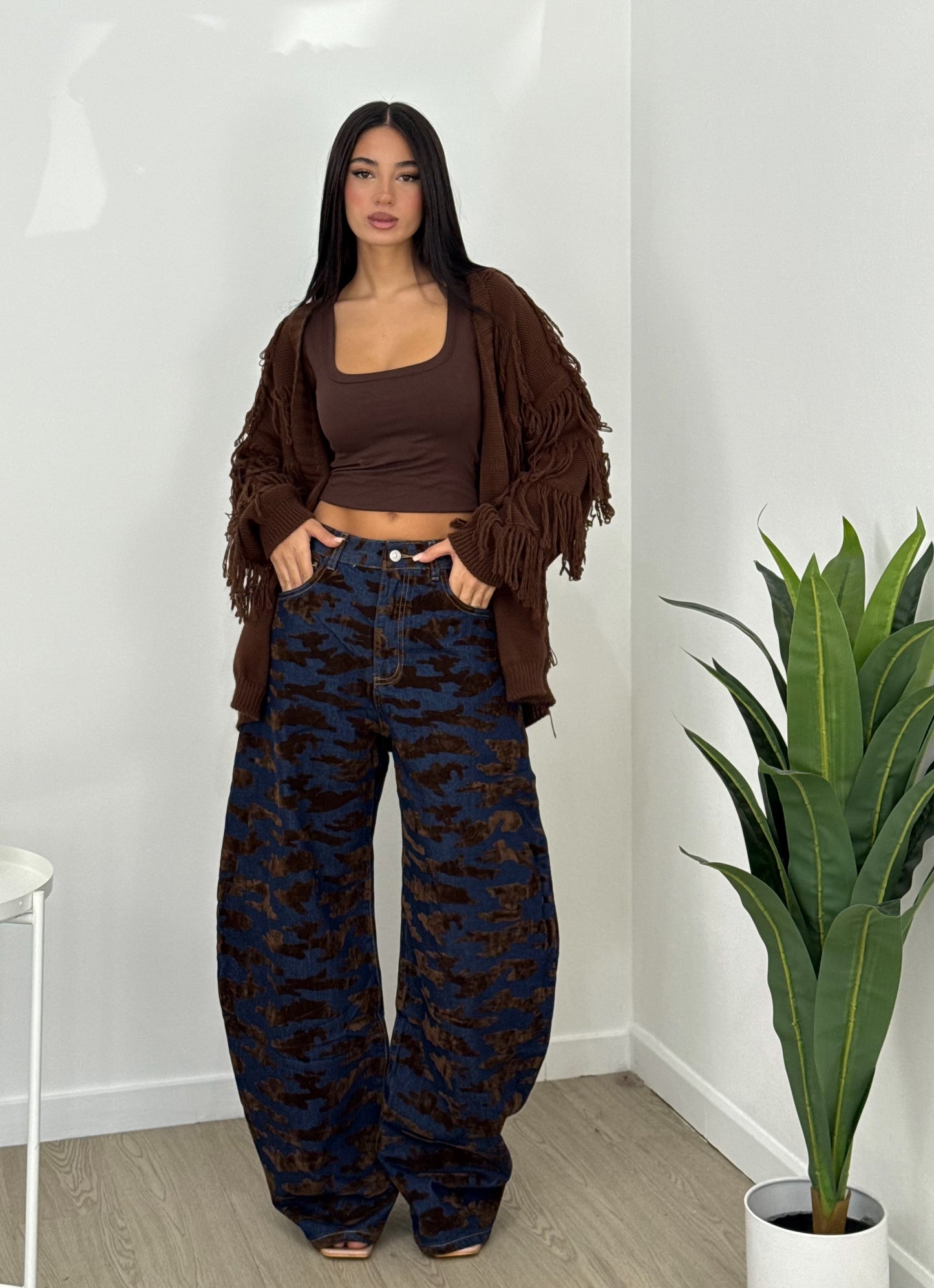 Panta military brown