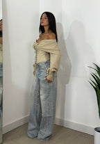 Camicia bustier lacci PRE ORDINE