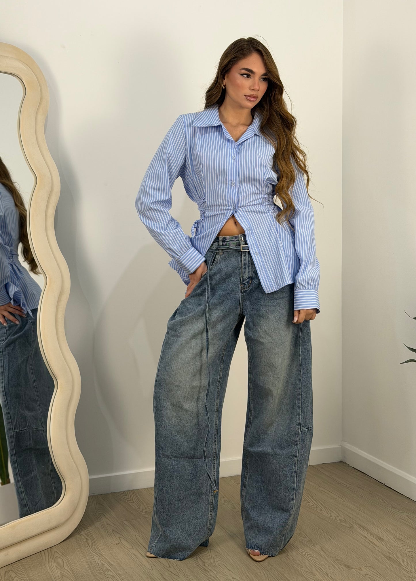 Jeans cinturino