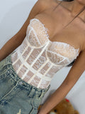 Corsetto pizzo