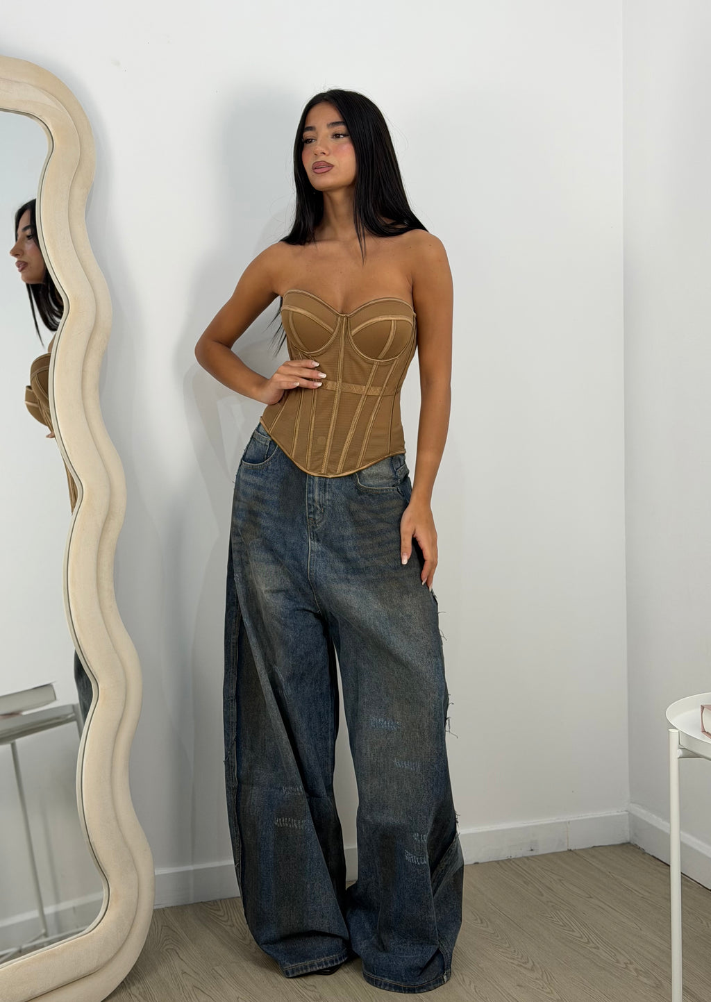 Jeans Sfumé beige