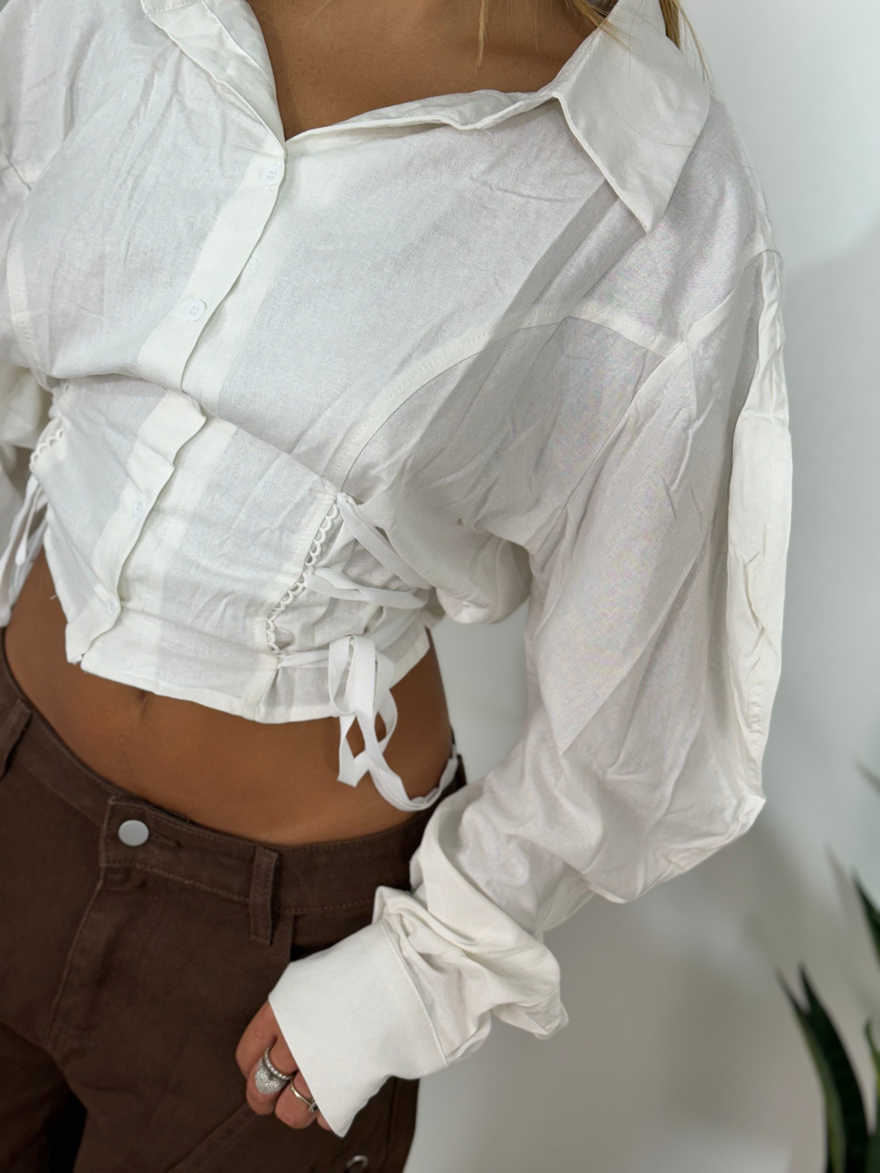 Camicia bustier mini