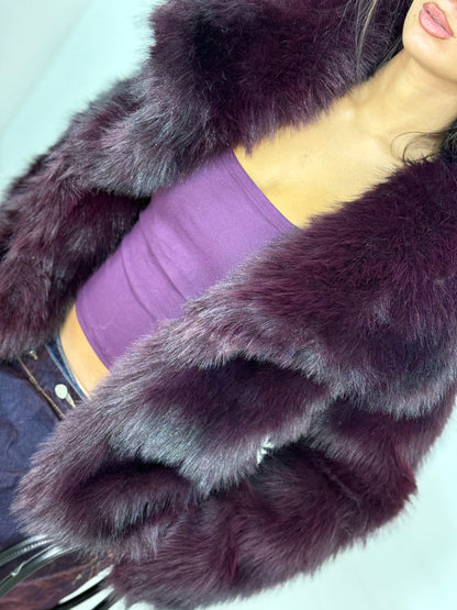 Eco pelliccia maxi