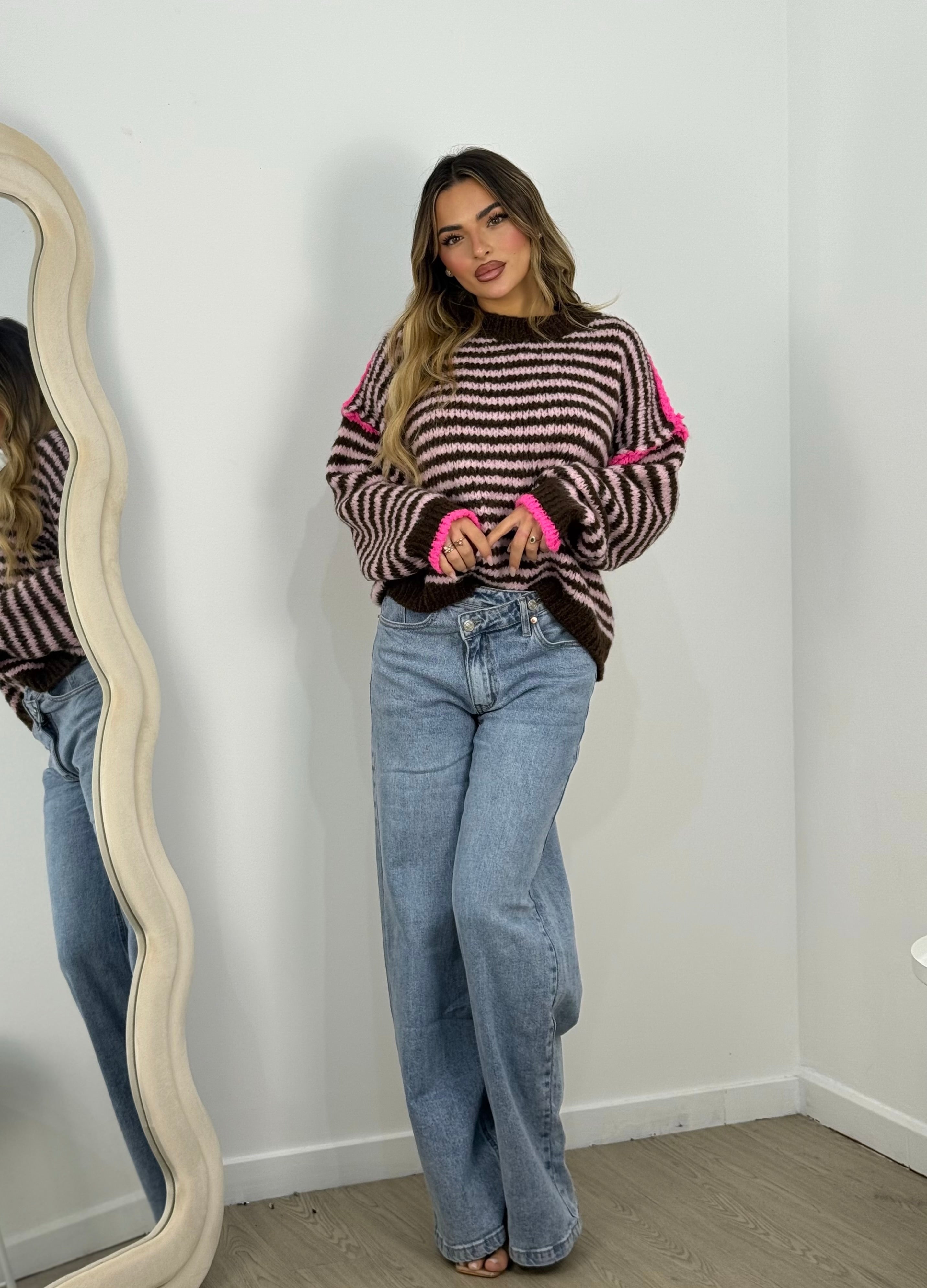 Cardigan over sweety