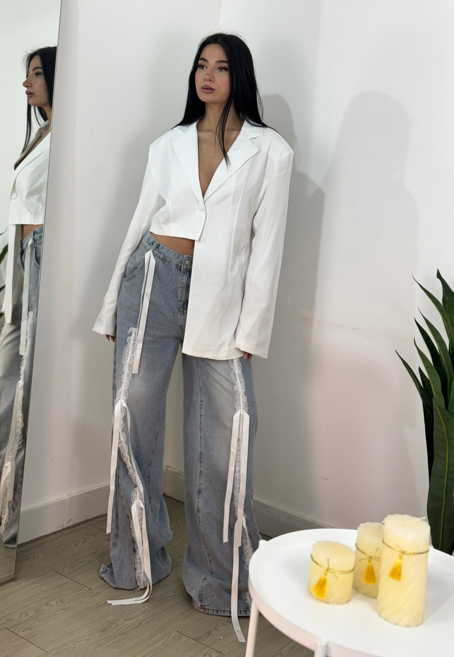 Blazer asimmetrico