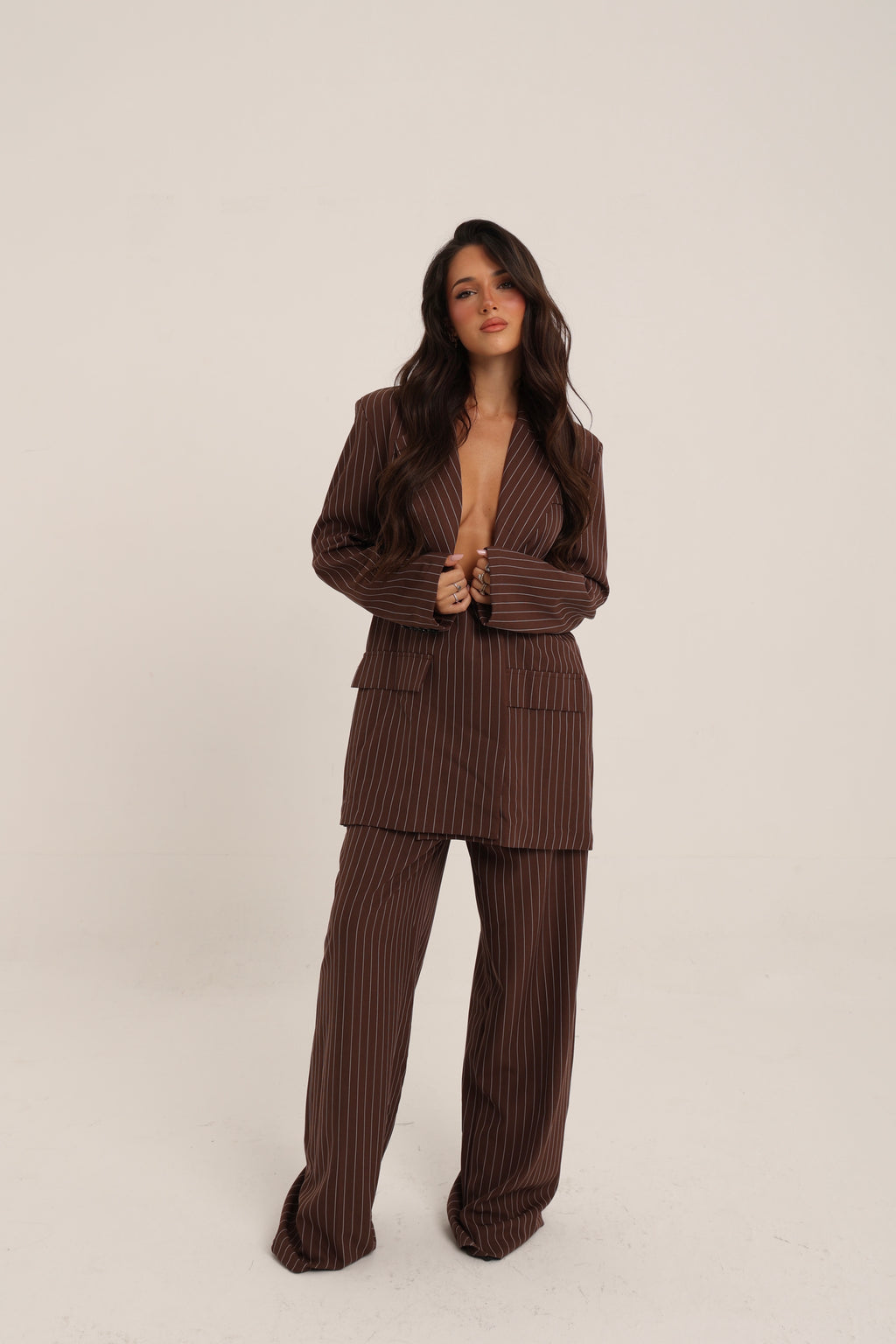 Tailleur Back to Office gessato