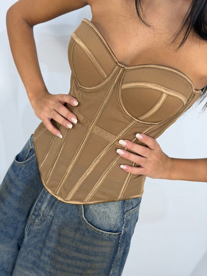 Corsetto asimmetrico