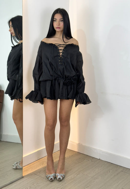 Dress rose voilà