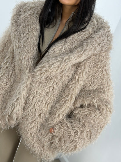 Pellicciotto capouccio