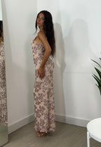 Dress cristalflower longuette