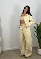 Cord set tuta Sney (PRE ORDINE MARRONE)