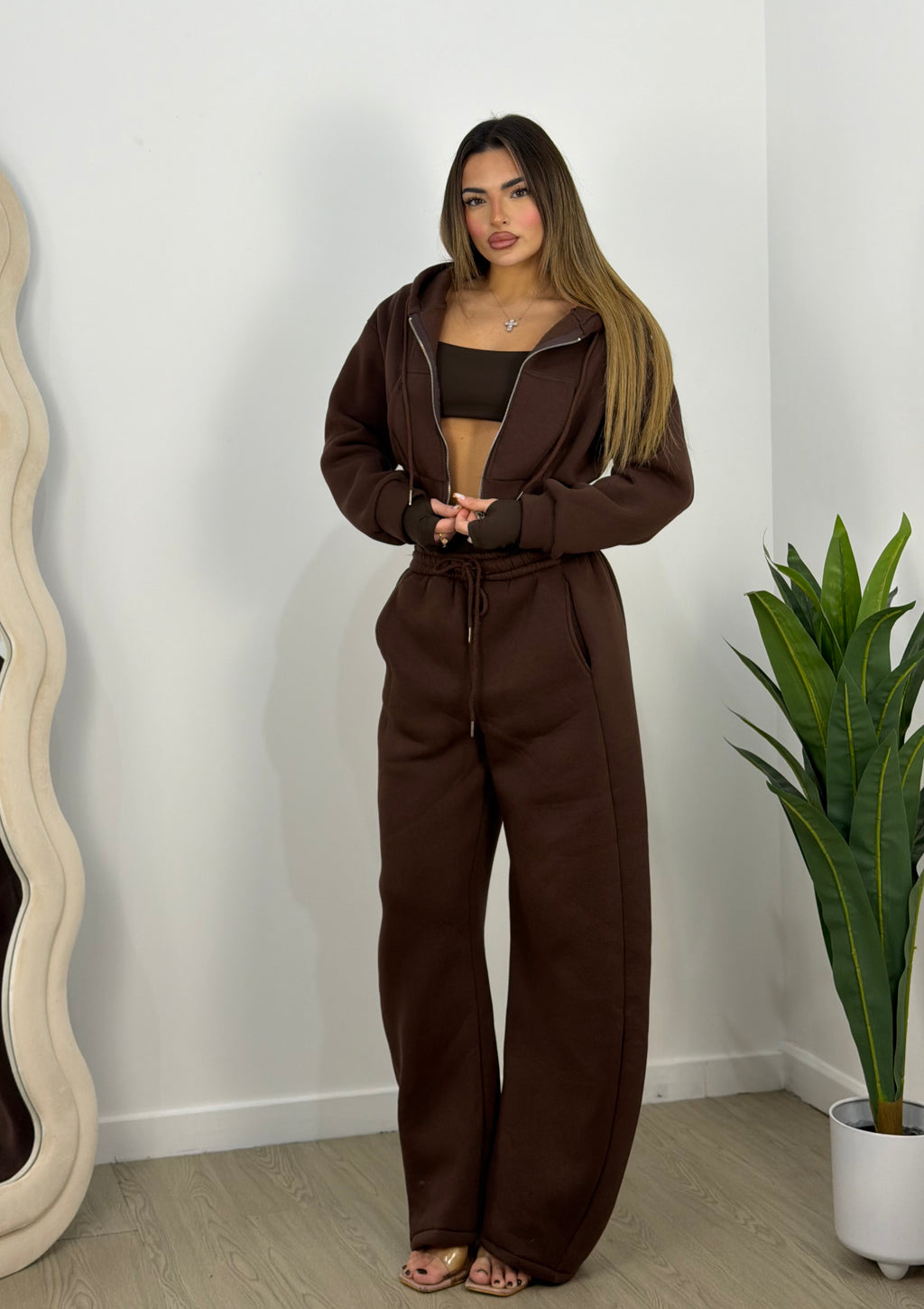 Cord set tuta Sney (PRE ORDINE MARRONE)