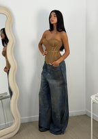 Jeans Sfumé beige