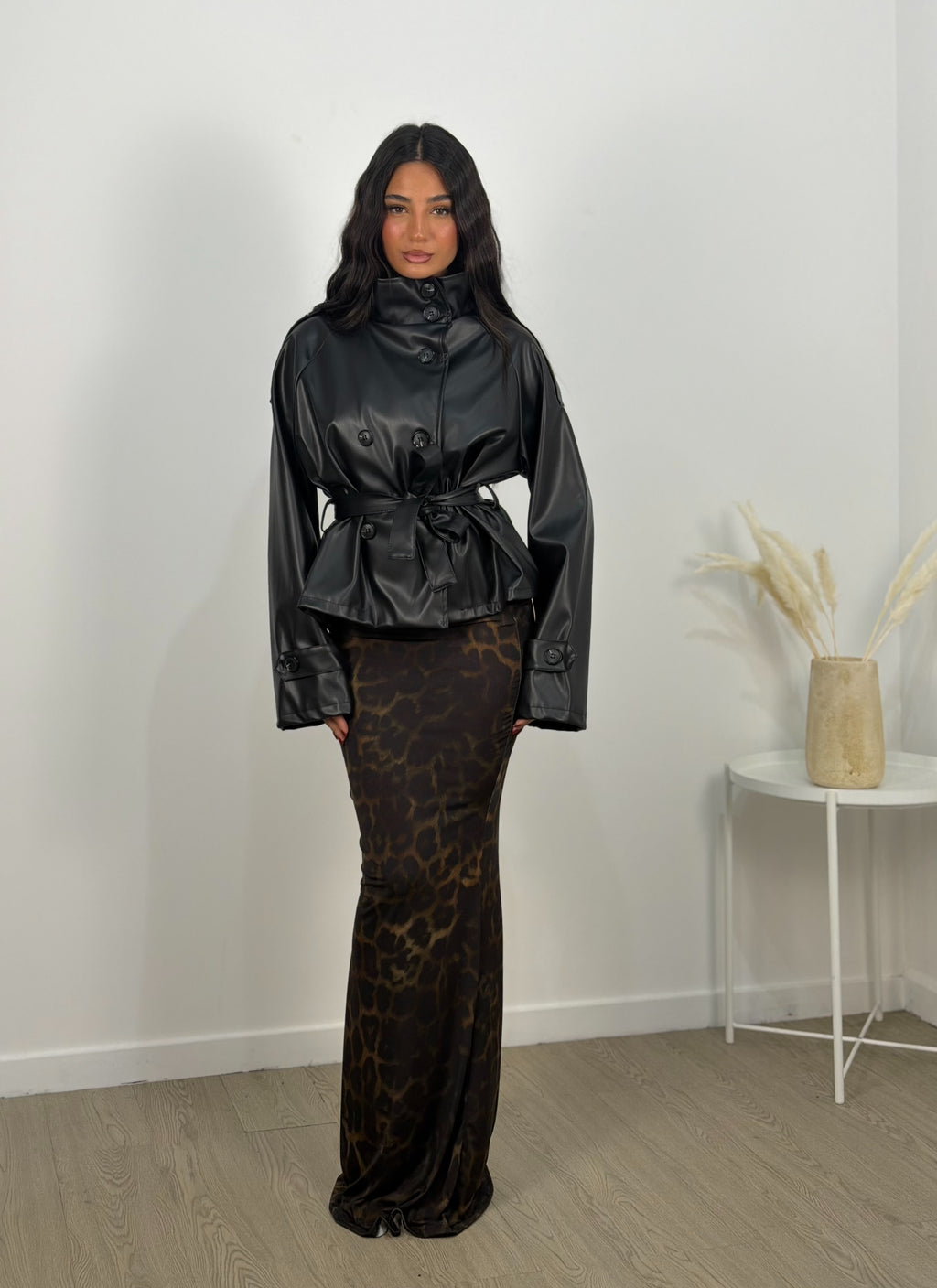 Giacca mini Trench