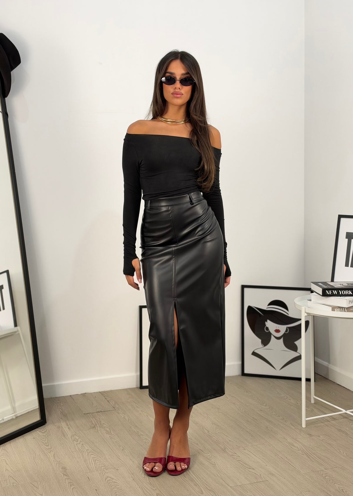 Skirt longuette