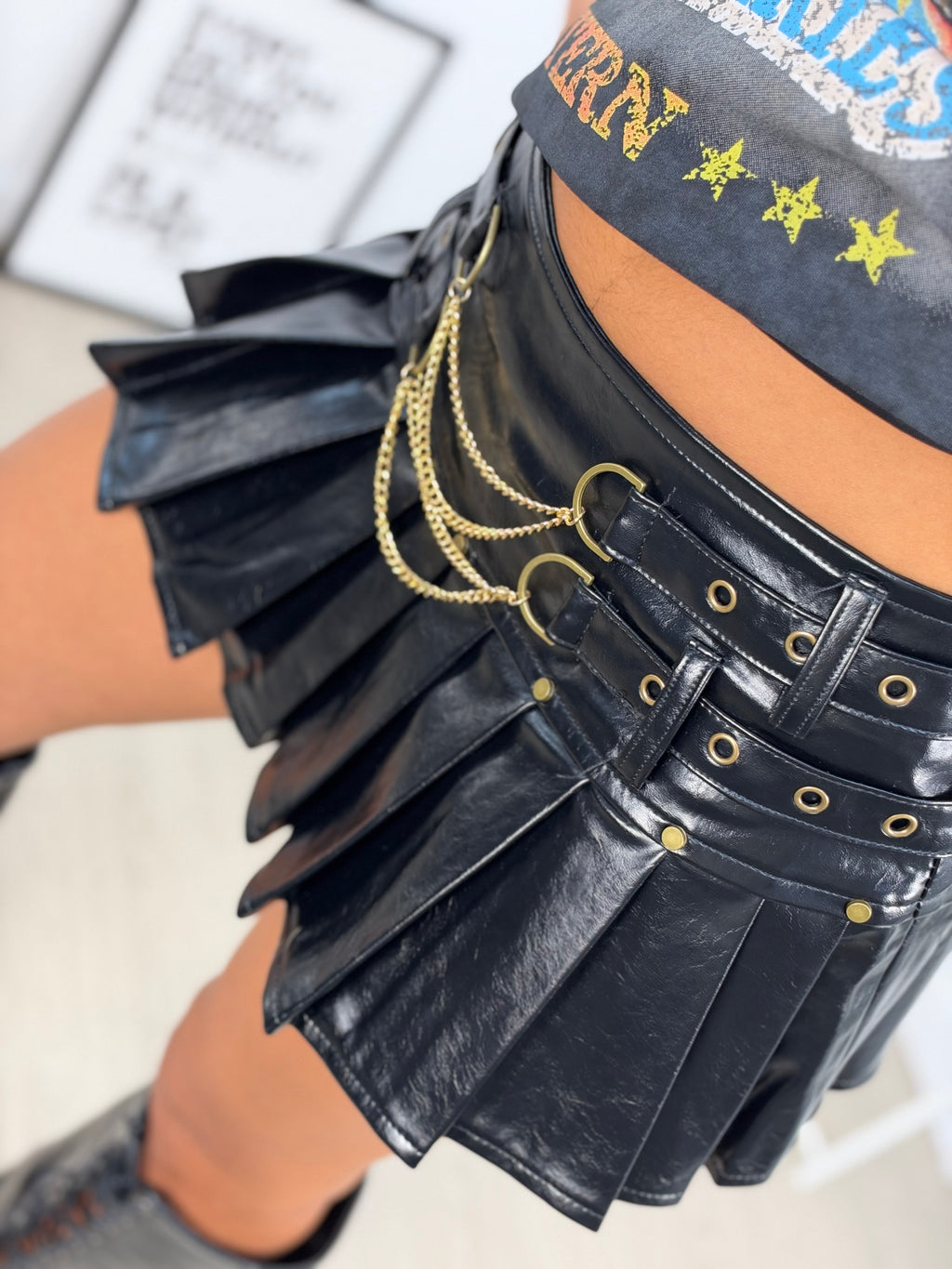 Skirt panta Rock