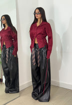 Camicia bustier mini