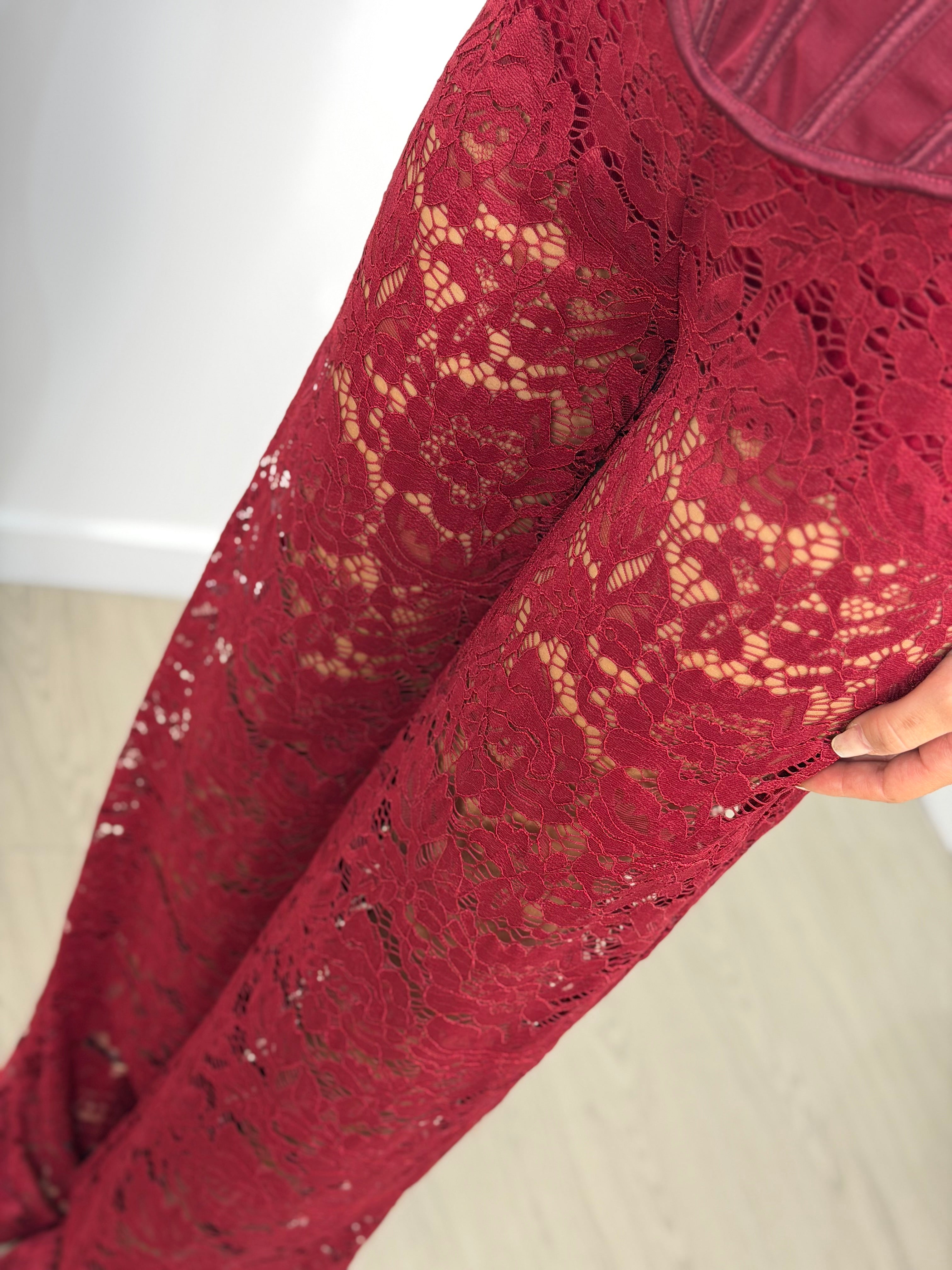 Pantalone pizzo con culotte