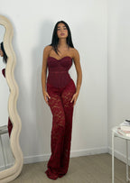 Pantalone pizzo con culotte