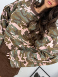 T-shirt military over