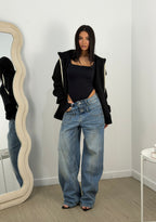 Jeans double bottom