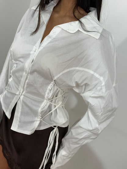 Camicia bustier mini