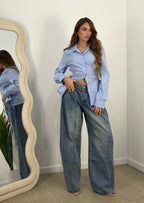 Jeans cinturino