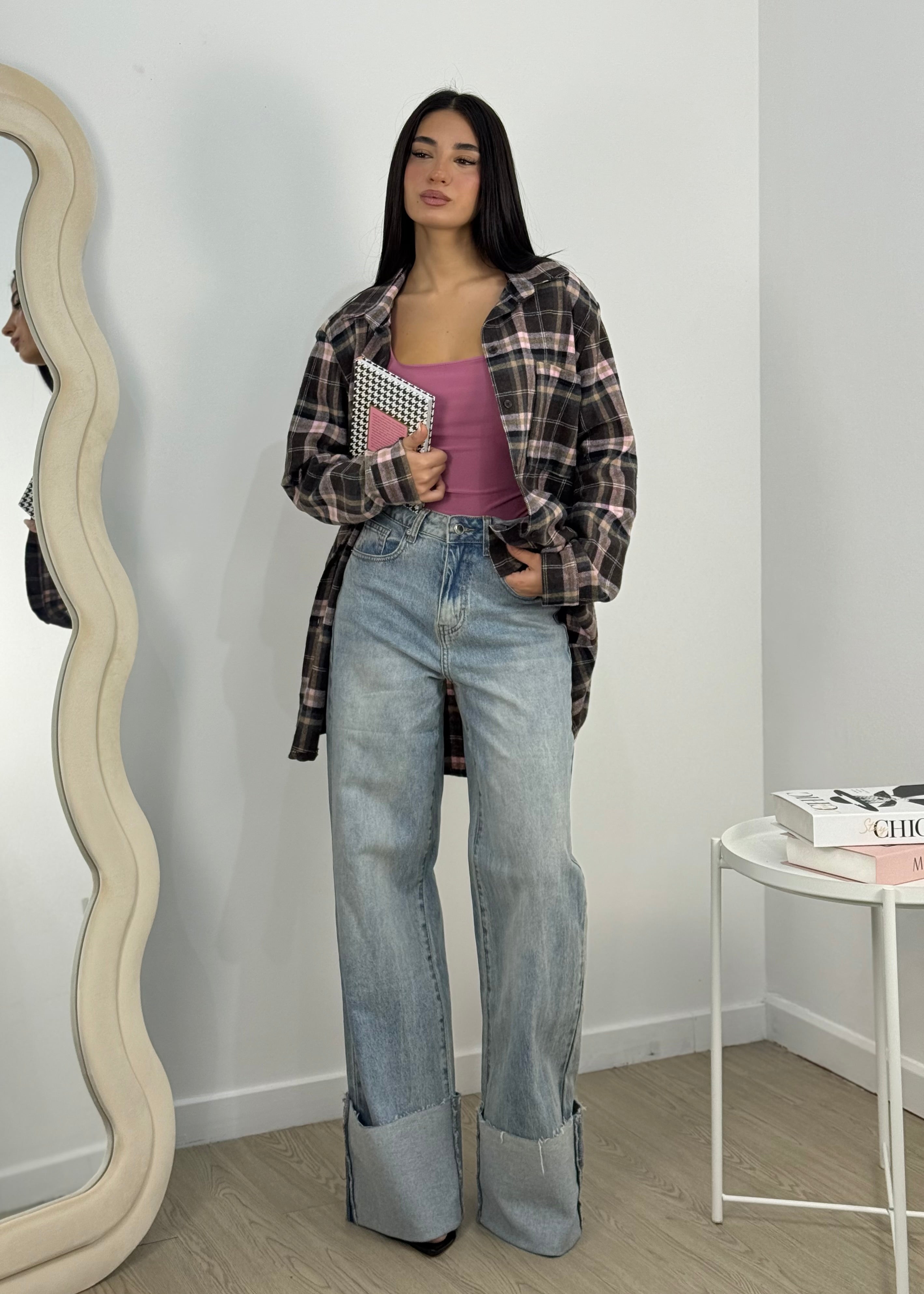 Body basic con scollo quadrato