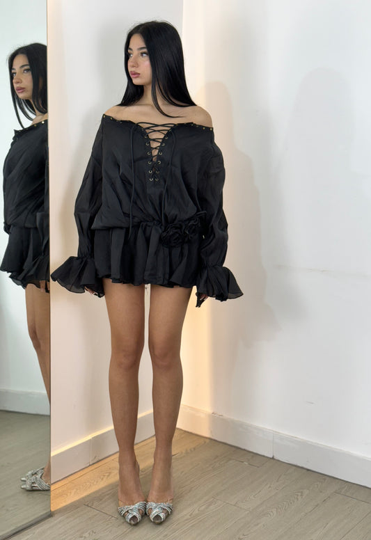 Dress rose voilà