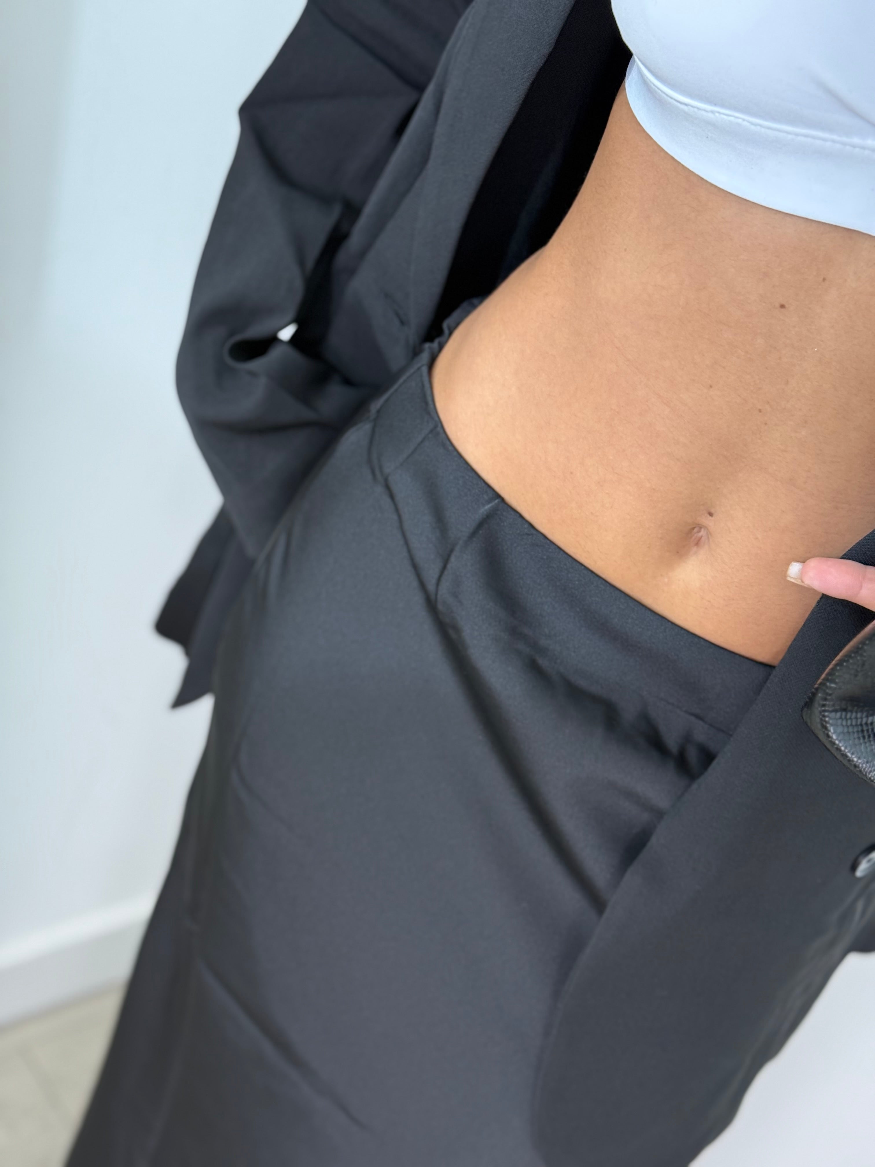 Gonna raso longuette