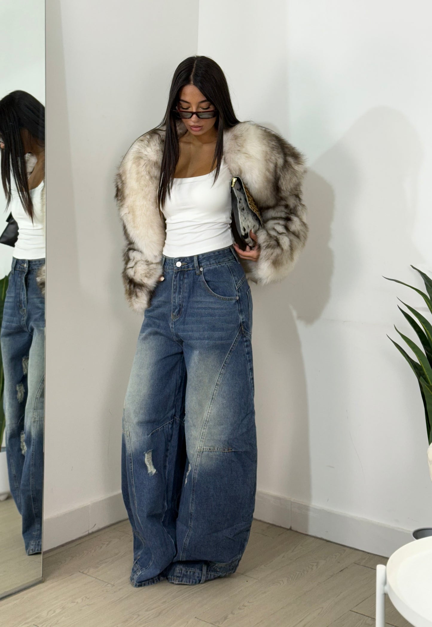 Jeans over sfumato