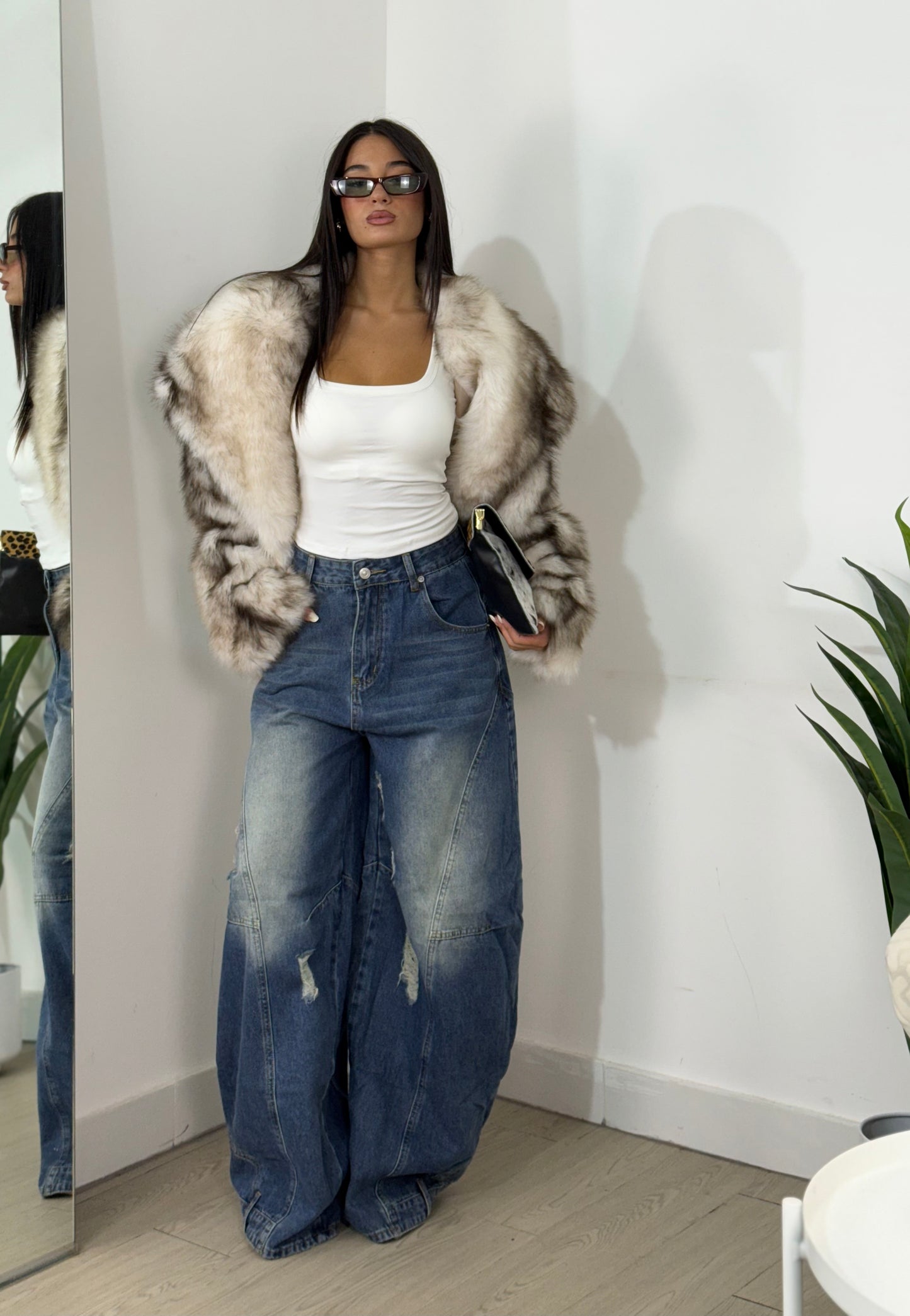 Jeans over sfumato