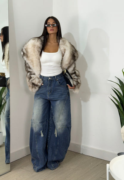Jeans over sfumato