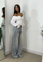 Camicia bustier lacci PRE ORDINE