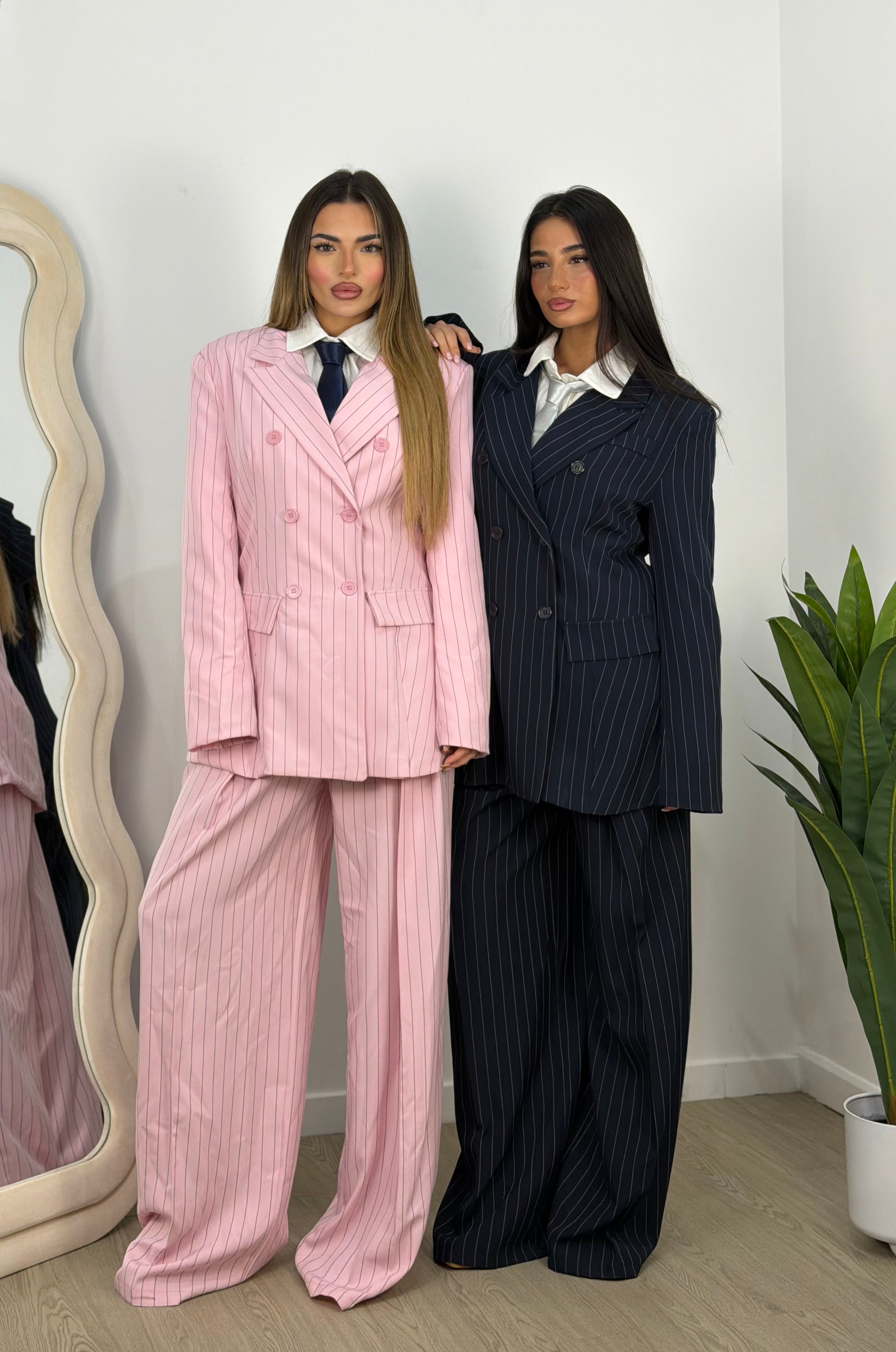 Tailleur gessato Classy