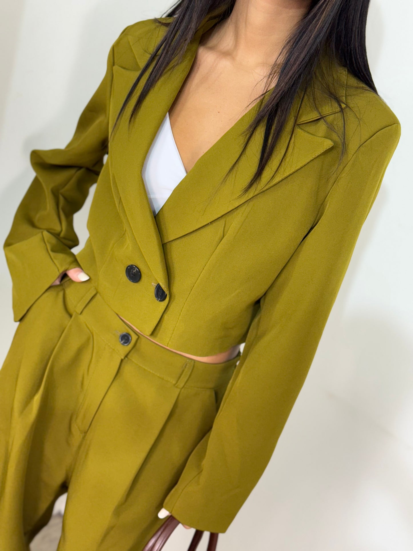 Tailleur crop