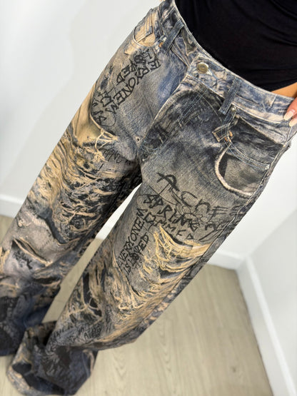 Jeans stampa