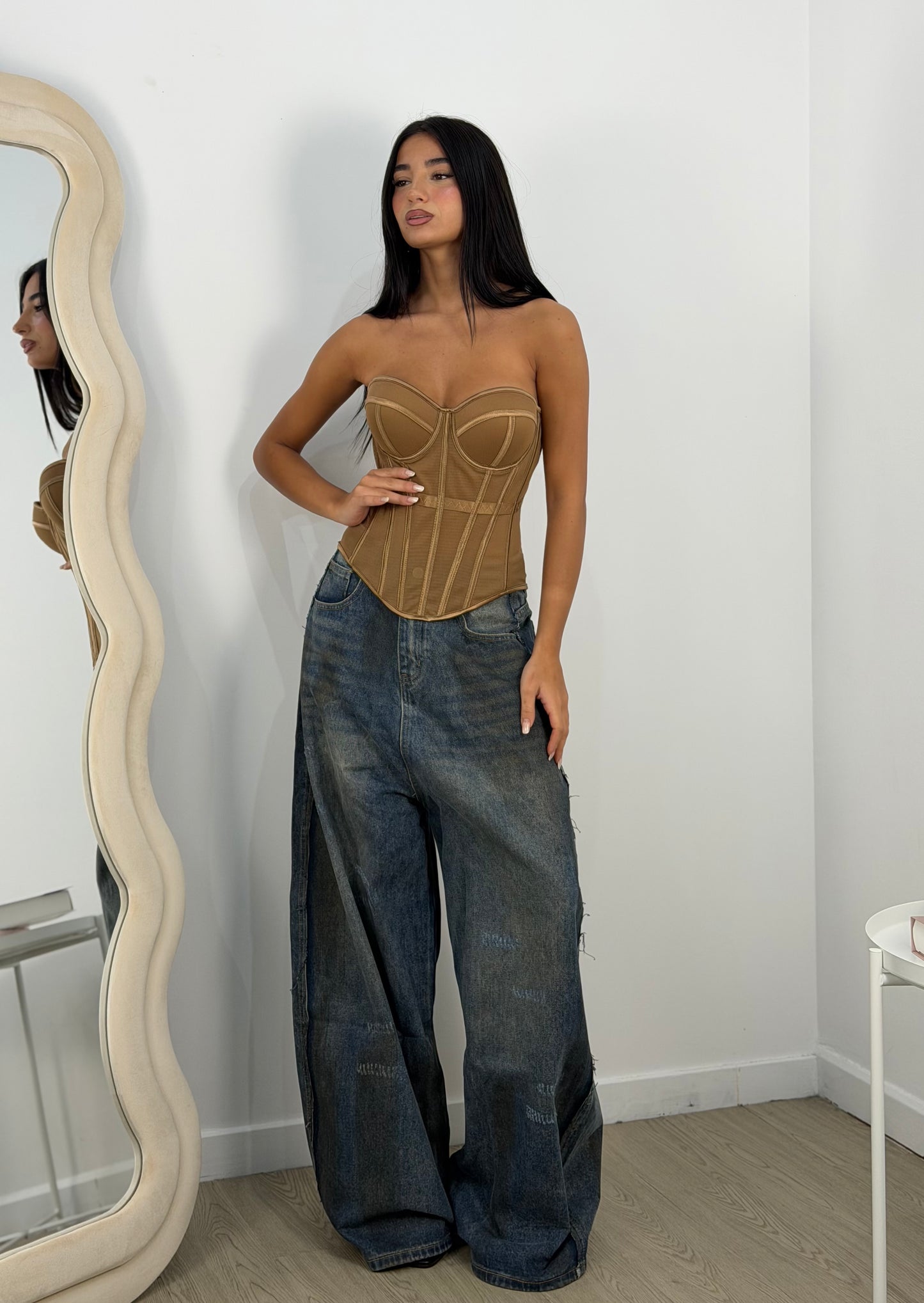 Corsetto asimmetrico