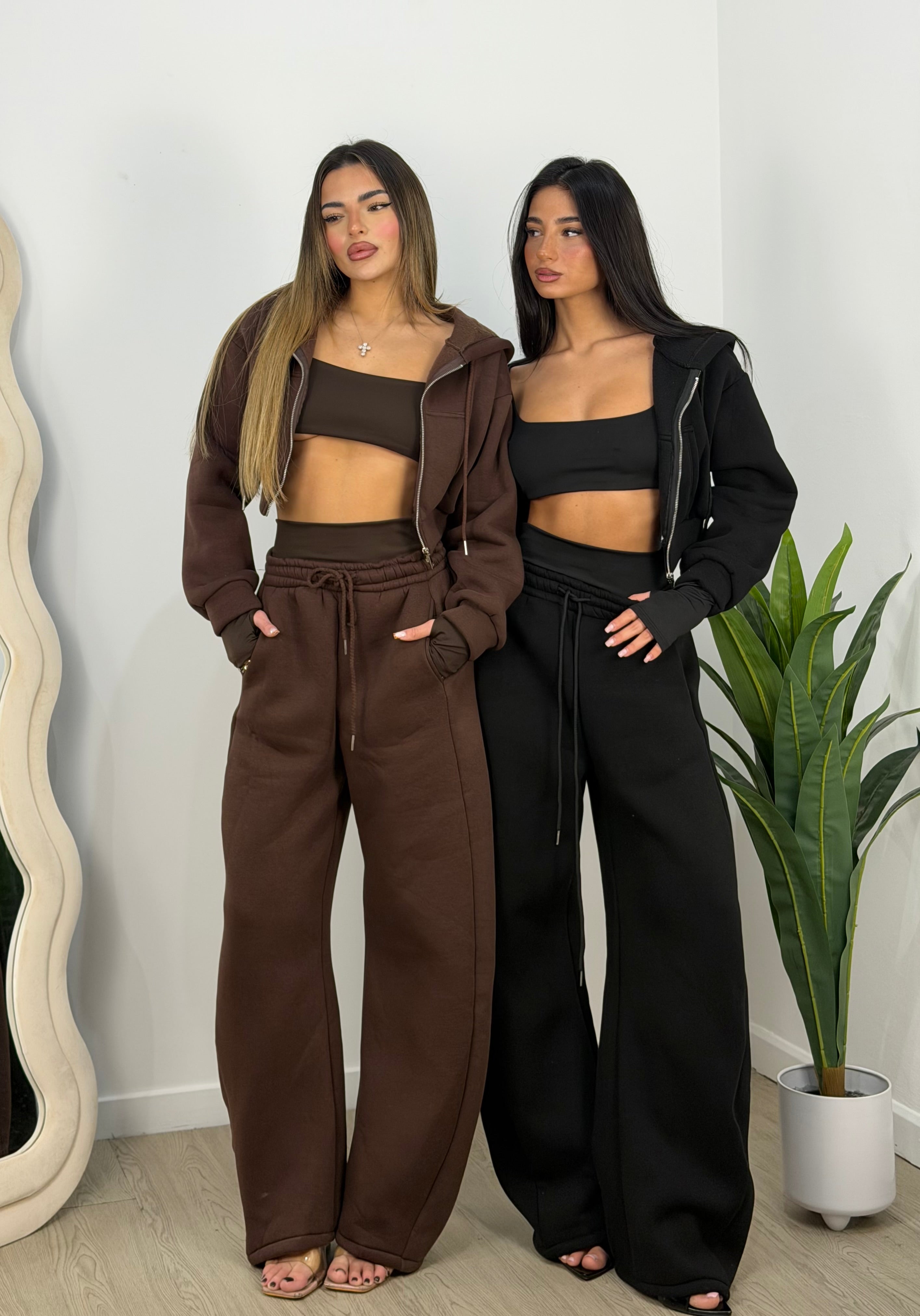 Cord set tuta Sney (PRE ORDINE MARRONE)