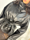 Giacca mini Trench