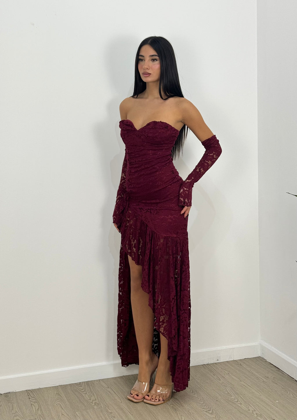 Dress incanto con manicotti
