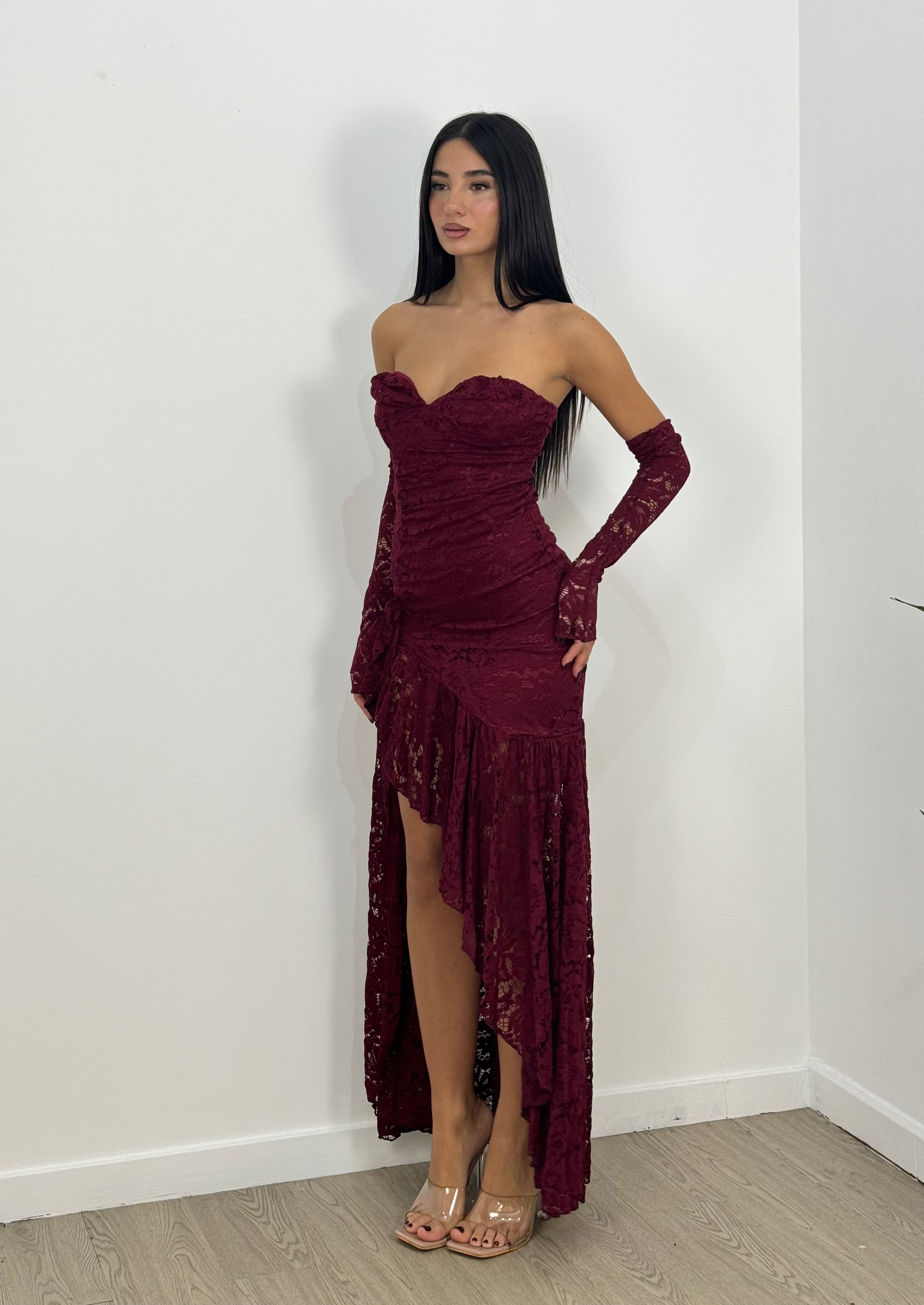 Dress incanto con manicotti