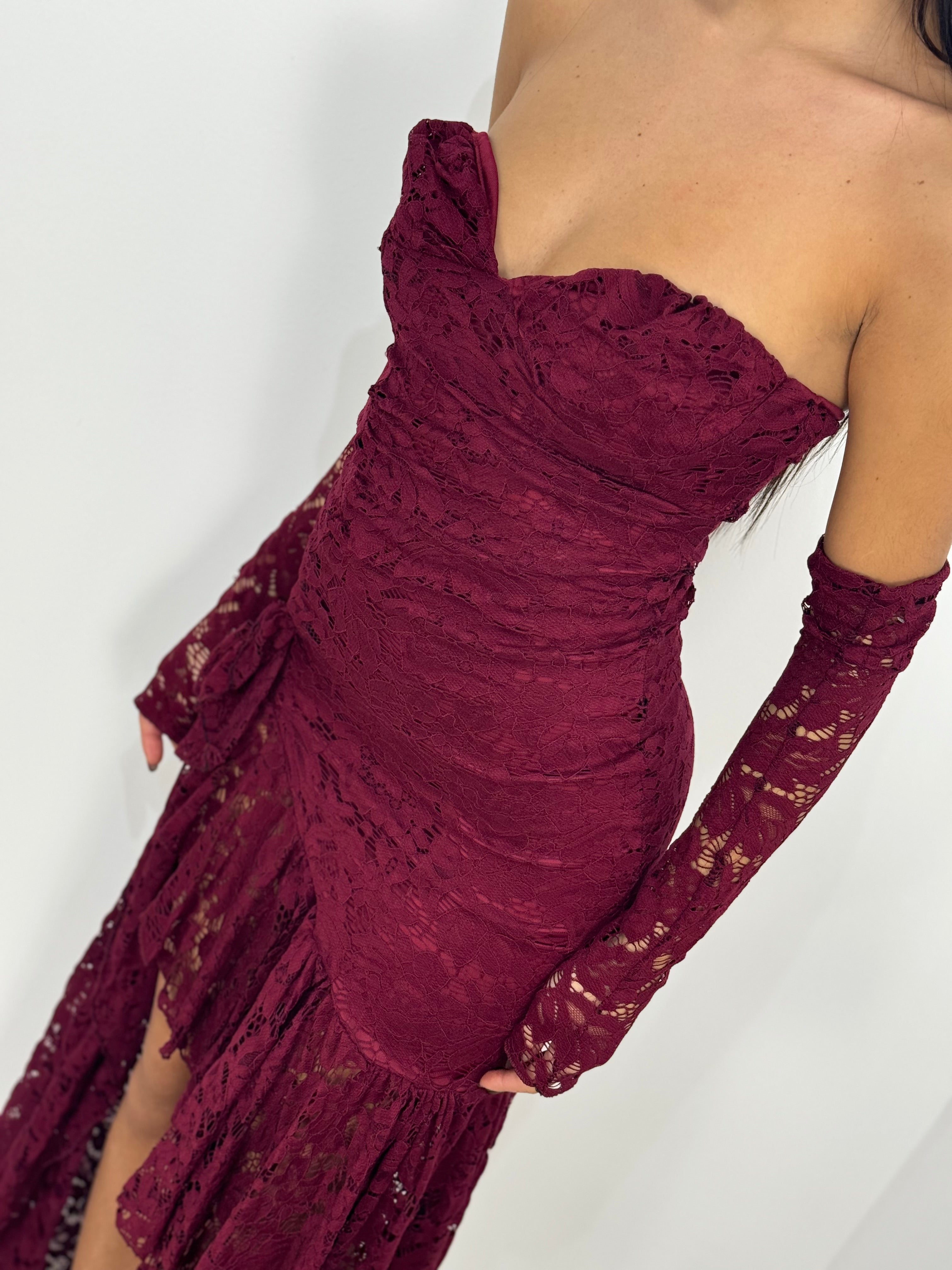 Dress incanto con manicotti