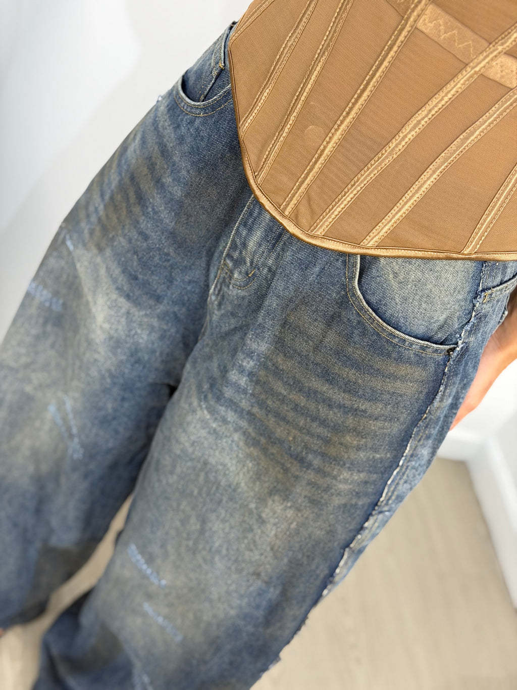 Jeans Sfumé beige